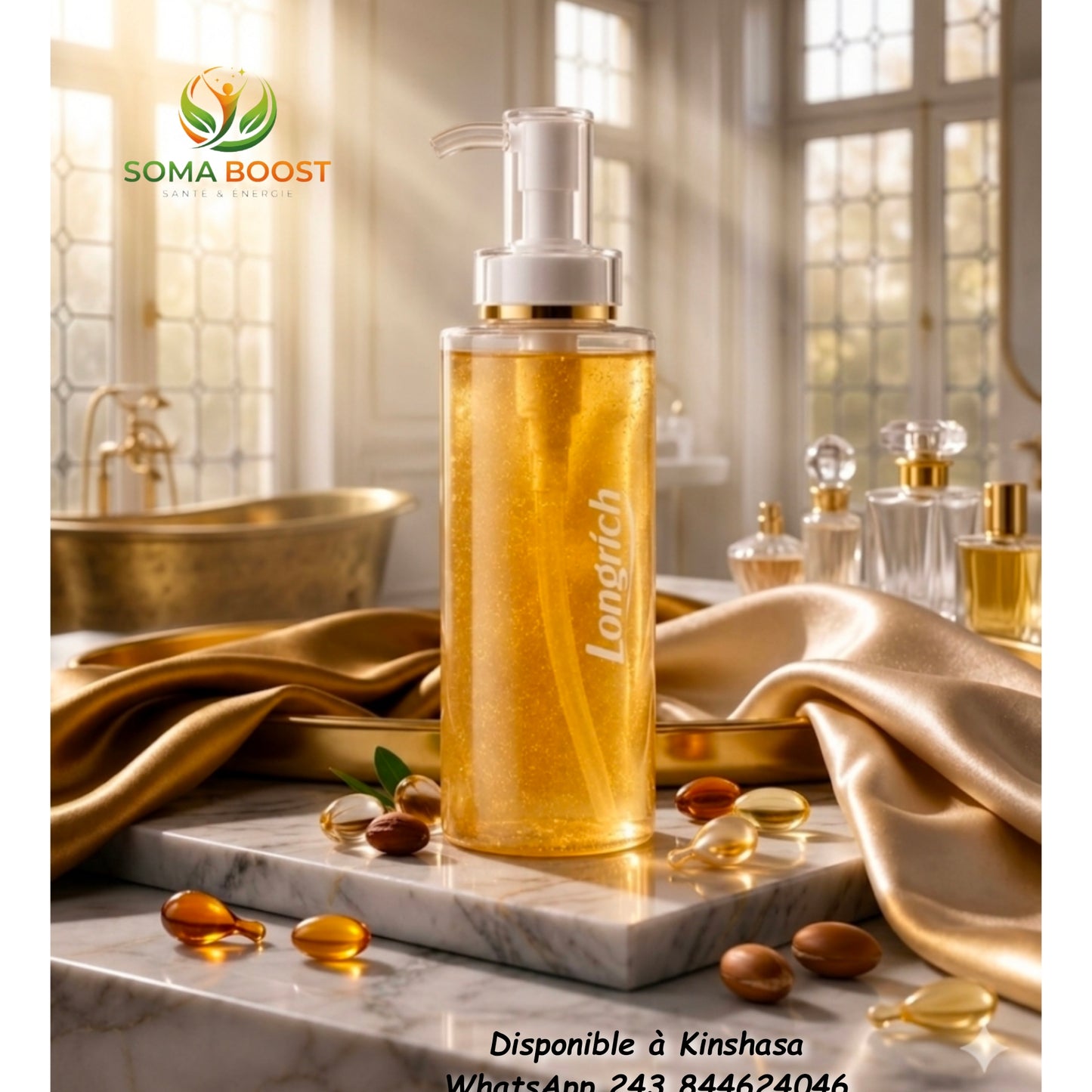 Gel de Douche  – Nicotinamide Éclat