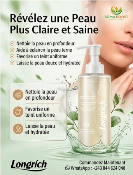 Gel de Douche  – Nicotinamide Éclat