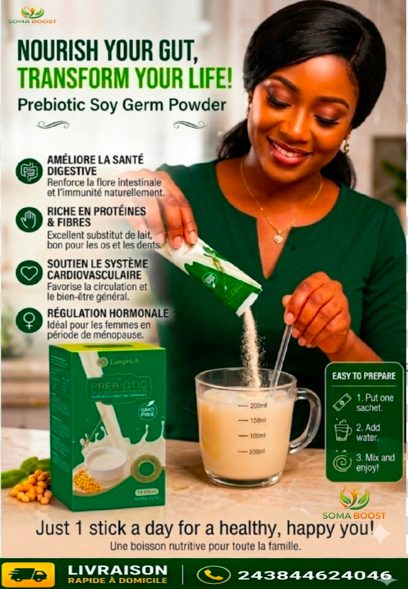 Prébiotique Longrich – À base de soja