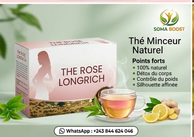Thé rose minceur Longrich