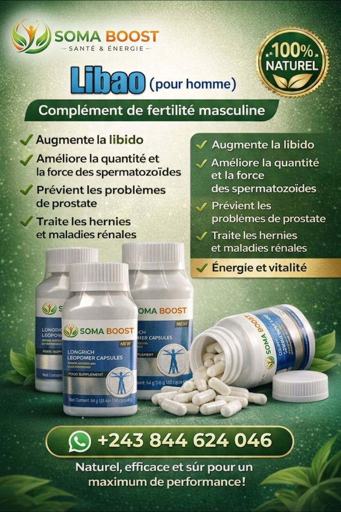 Libao de Longrich - Puissance Masculine Naturelle