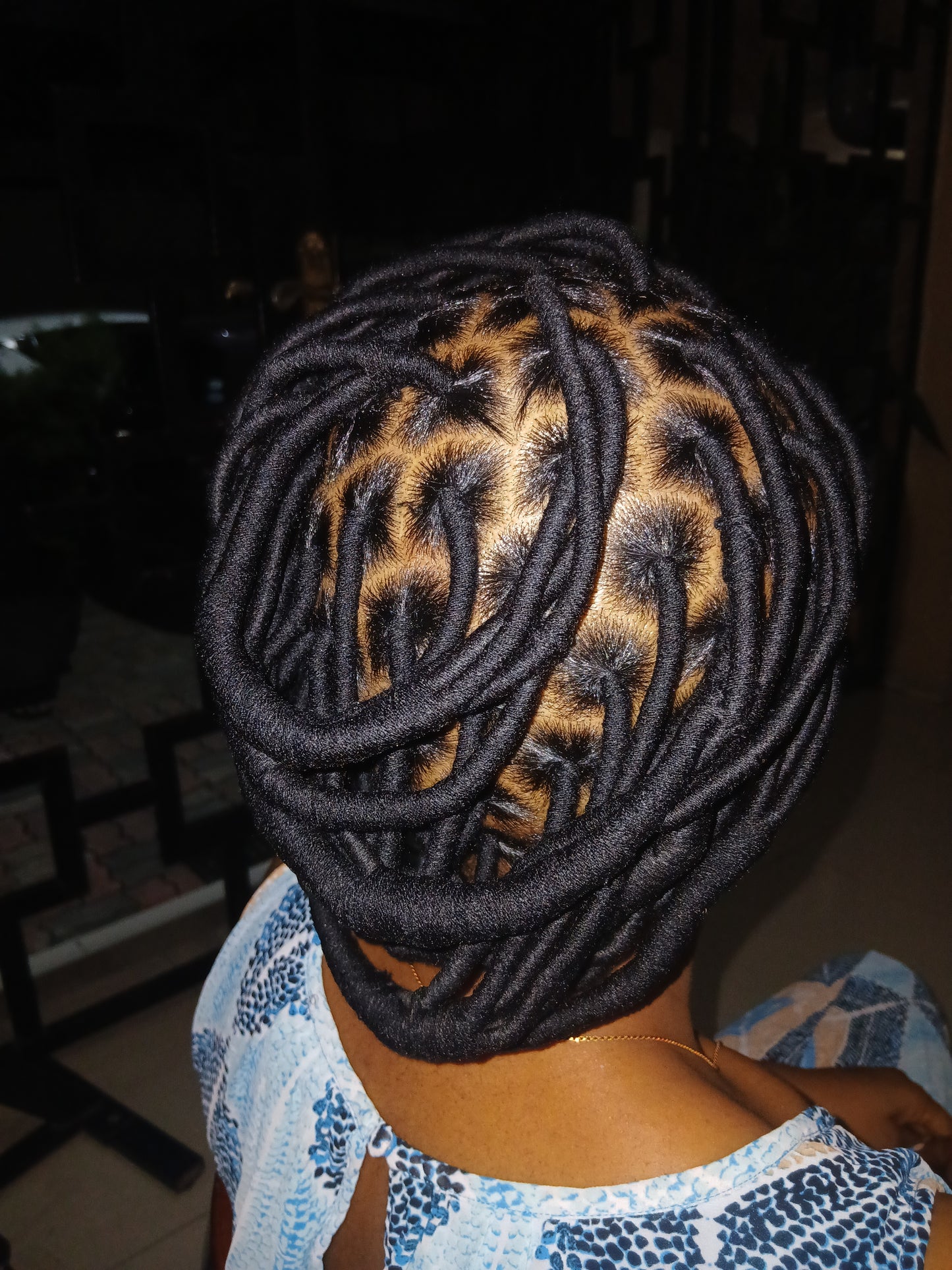 Tresses à la laine