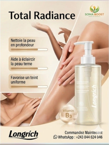 Gel de Douche  – Nicotinamide Éclat