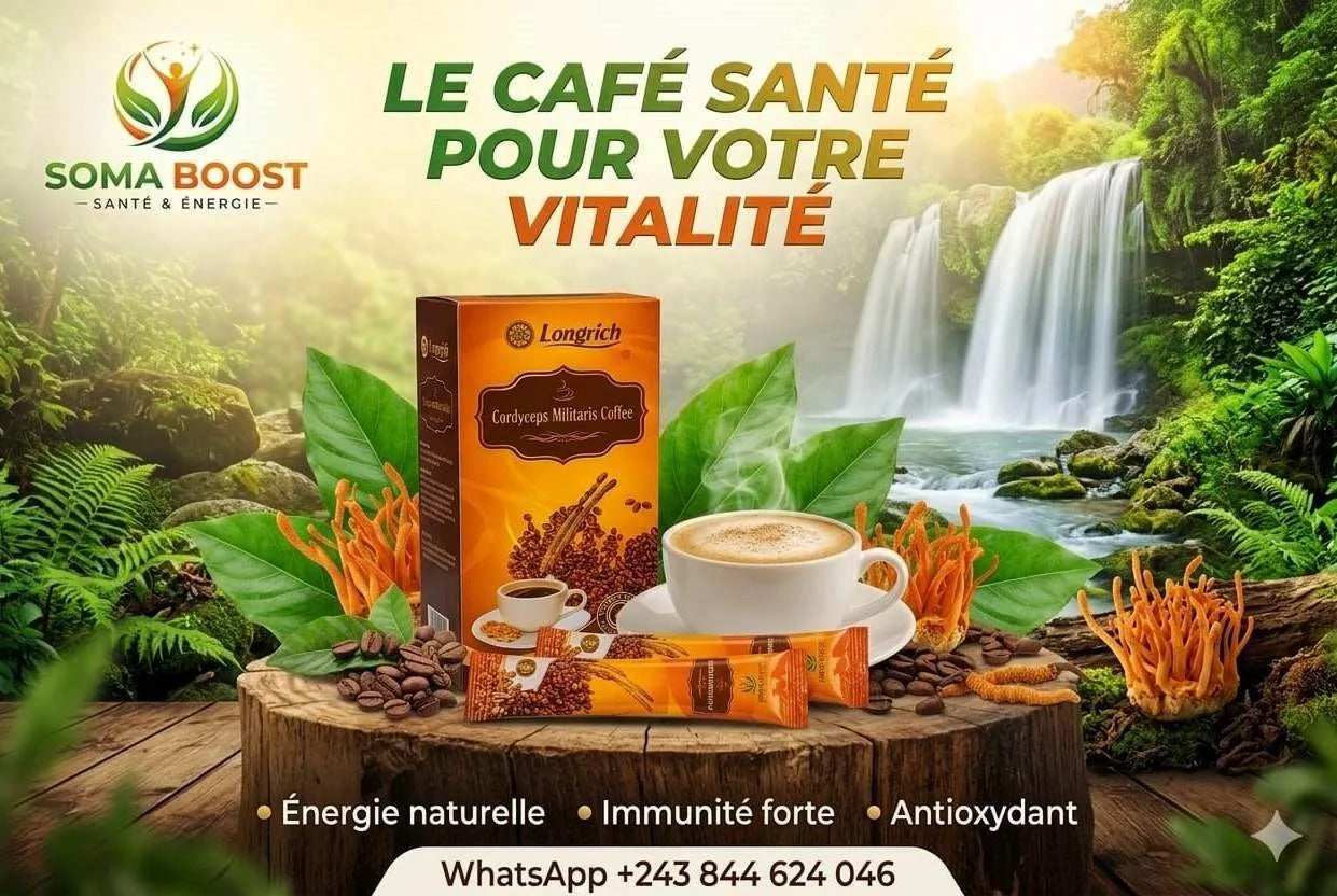 CAFE CORDYCEPS DÉCAFÉINÉ