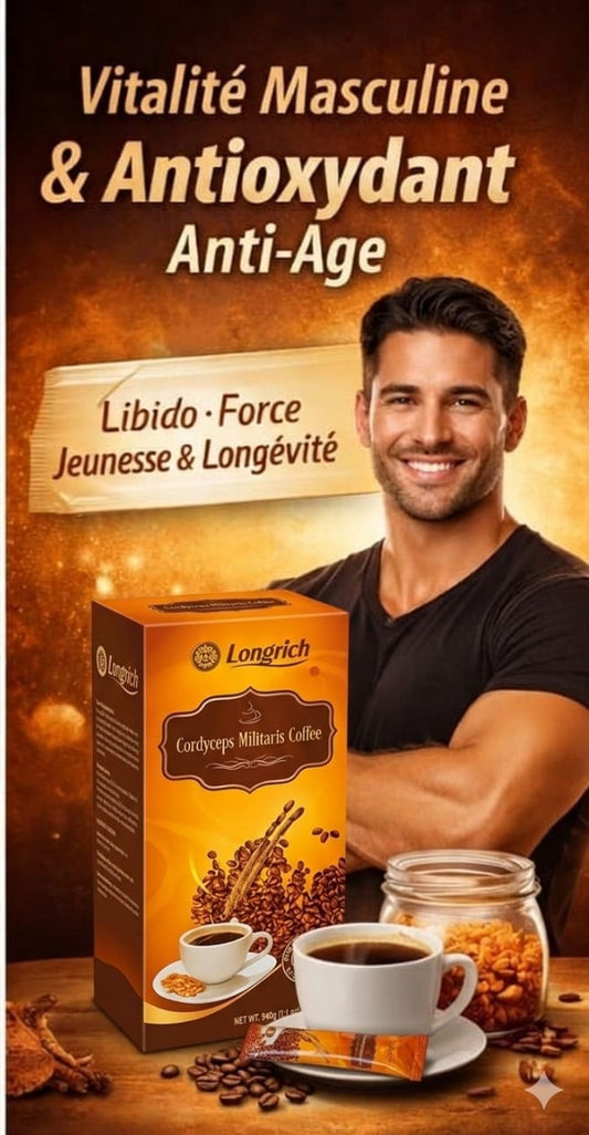 CAFE CORDYCEPS DÉCAFÉINÉ